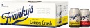 NEW-Frankys-Lemon-Crush-or-Cola-Lime-6-10-x-330mL-Cans Sale