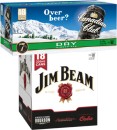 Canadian-Club-Premium-Dry-7-18-x-250mL-Cans-or-Jim-Beam-Cola-48-18-x-330mL-Cans Sale