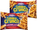 Birds-Eye-Golden-Crunch-Fries-or-Wedges-750g Sale
