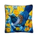 Design-Plus-Kiwiana-Cushion-Kowhai-Tui-45-x-45cm Sale