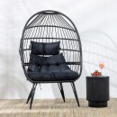 Outsidings-Seated-Egg-Chair-Black Sale