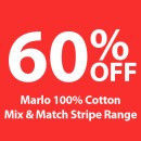 60-off-Marlo-100-Cotton-Mix-Match-Stripe-Range Sale