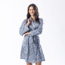 Design-Republique-Malibu-Satin-Printed-Robe-Denim Sale