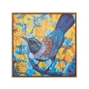 Design-Plus-Kowhai-Tui-Wall-Art-50x50cm Sale