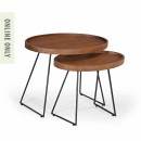 Acacia-Wood-Set-of-2-Tables Sale