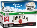 Canadian-Club-Dry-Zero-Sugar-or-Soda-Lime-48-or-Jim-Beam-Cola-or-Zero-48-10-x-330mL-Cans Sale