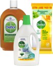 Dettol-Laundry-Sanitiser-15L-Antiseptic-Liquid-750ml-or-Surface-Cleaning-Wipes-150-Pack Sale