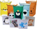 Kids-Storage-Tub-with-Handles-35cm-or-Felt-Box-with-Animal-Applique-30cm Sale