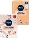 Millie-Moon-Luxury-Nappy-30-54-Pack-or-Nappy-Pant-22-32-Pack Sale
