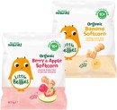 Little-Bellies-Organic-Baby-Snacks-Berry-Apple-or-Banana-Softcorn-8g-or-Carrot-Puffs-12g Sale