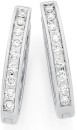 9ct-Diamond-Hoops Sale