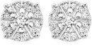 9ct-White-Gold-Diamond-Sparkle-Cluster-Stud-Earrings Sale