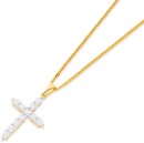 1ct-Alora-Lab-Grown-Diamond-Cross-Pendant-Set-in-10ct-Yellow-Gold Sale