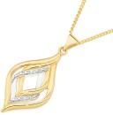 9ct-Diamond-Triple-Kite-Shape-Pendant Sale