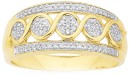 9ct-Diamond-Swirl-Ring Sale