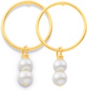 9ct-Shell-Pearl-Earrings Sale