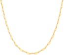 9ct-45cm-Solid-Mirror-Link-Chain Sale