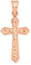 9ct-Rose-Gold-Cross-Pendant Sale