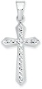 9ct-White-Gold-Cross-Pendant Sale