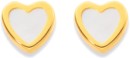 9ct-Heart-Studs Sale