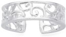 Sterling-Silver-Open-Filigree-Wide-Toe-Ring Sale