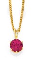 9ct-Created-Ruby-Pendant Sale