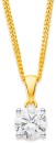 10ct-Element-Lab-Grown-Diamond-4-Claw-1ct-Solitaire-Pendant Sale