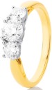 14ct-Element-Lab-Diamond-3-Stone-FGVS-Ring Sale
