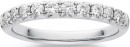 14ct-White-Gold-Element-Lab-Diamond-Claw-Set-Band Sale