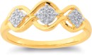 9ct-Diamond-Cluster-Ring Sale