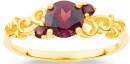9ct-Garnet-Bubble-Ring Sale