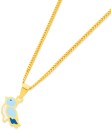9ct-Enamel-Bluebird-Pendant Sale