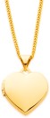 9ct-Plain-Heart-Locket-Dome Sale