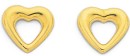 9ct-Heart-Studs Sale