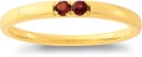 9ct-Garnet-Stacker-Ring Sale