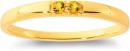 9ct-Citrine-Stacker-Ring Sale
