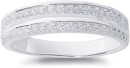 Sterling-Silver-Cubic-Zirconia-Ring-Size-Q Sale