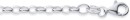 Sterling-Silver-18cm-Oval-Belcher-Bracelet Sale