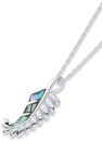 Sterling-Silver-Paua-Fern-Pendant Sale
