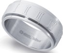 Chisel-Stainless-Steel-Roman-Numeral-Ring-Size-R Sale