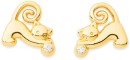 9ct-Cat-Stud-Earrings Sale