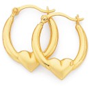 9ct-10mm-Heart-Creole-Earrings Sale
