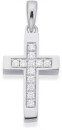 Sterling-Silver-Cubic-Zirconia-Mini-Cross-Pendant Sale