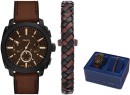 Fossil-Machine-Mens-Watch-Bracelet-Box-Set Sale