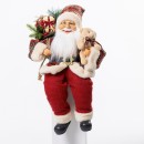 Christmas-Wishes-Red-Sitting-Traditional-Santa-40cm Sale