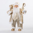 Christmas-Wishes-Fluffy-Coat-Traditional-Santa-80cm Sale