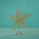 Christmas-Wishes-Glitter-Tree-Topper-H30cm Sale