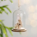 Christmas-Wishes-Deer-In-Glass-Dome-Hanging-Christmas-Tree-Decoration Sale