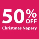 50-off-Christmas-Napery Sale
