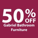 50-off-Gabriel-Bathroom-Furniture Sale